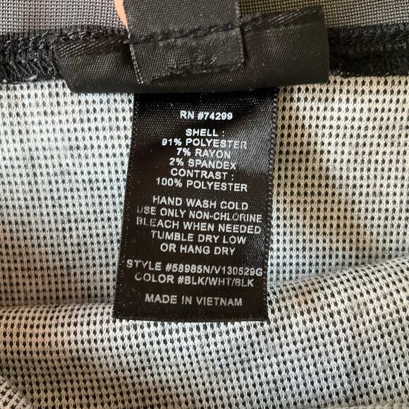 En Focus Petite Women Dress size 12P Sleeveless Sheer Top Peplum KneeLength Gray - Picture 7 of 10